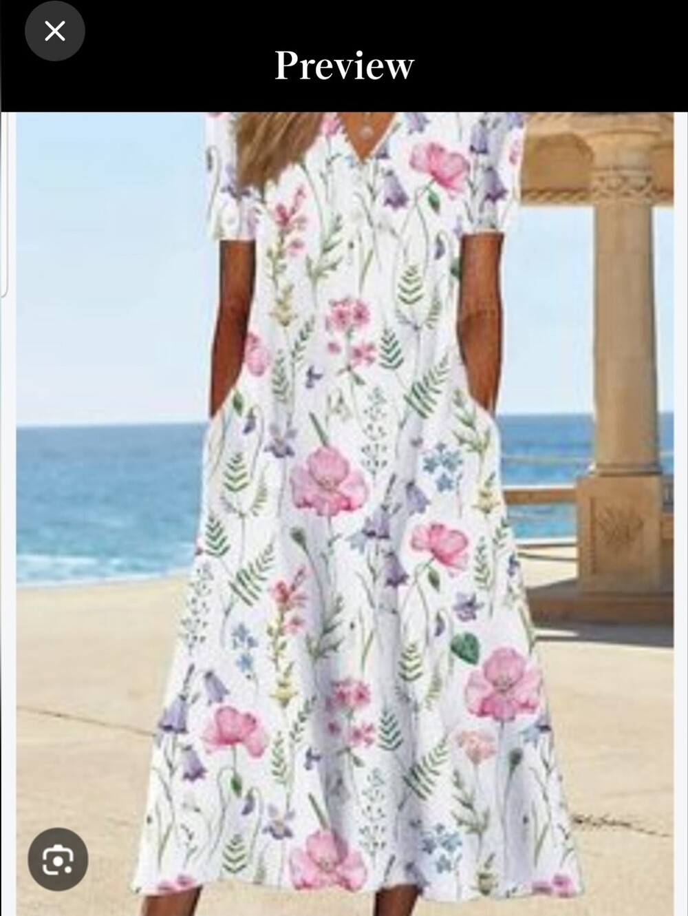 Floral Midi Dress